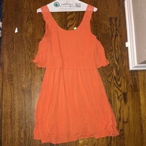 Orange Layer Dress